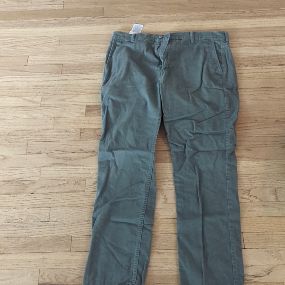 Men's Levi's dark green 511 pants size 36x32